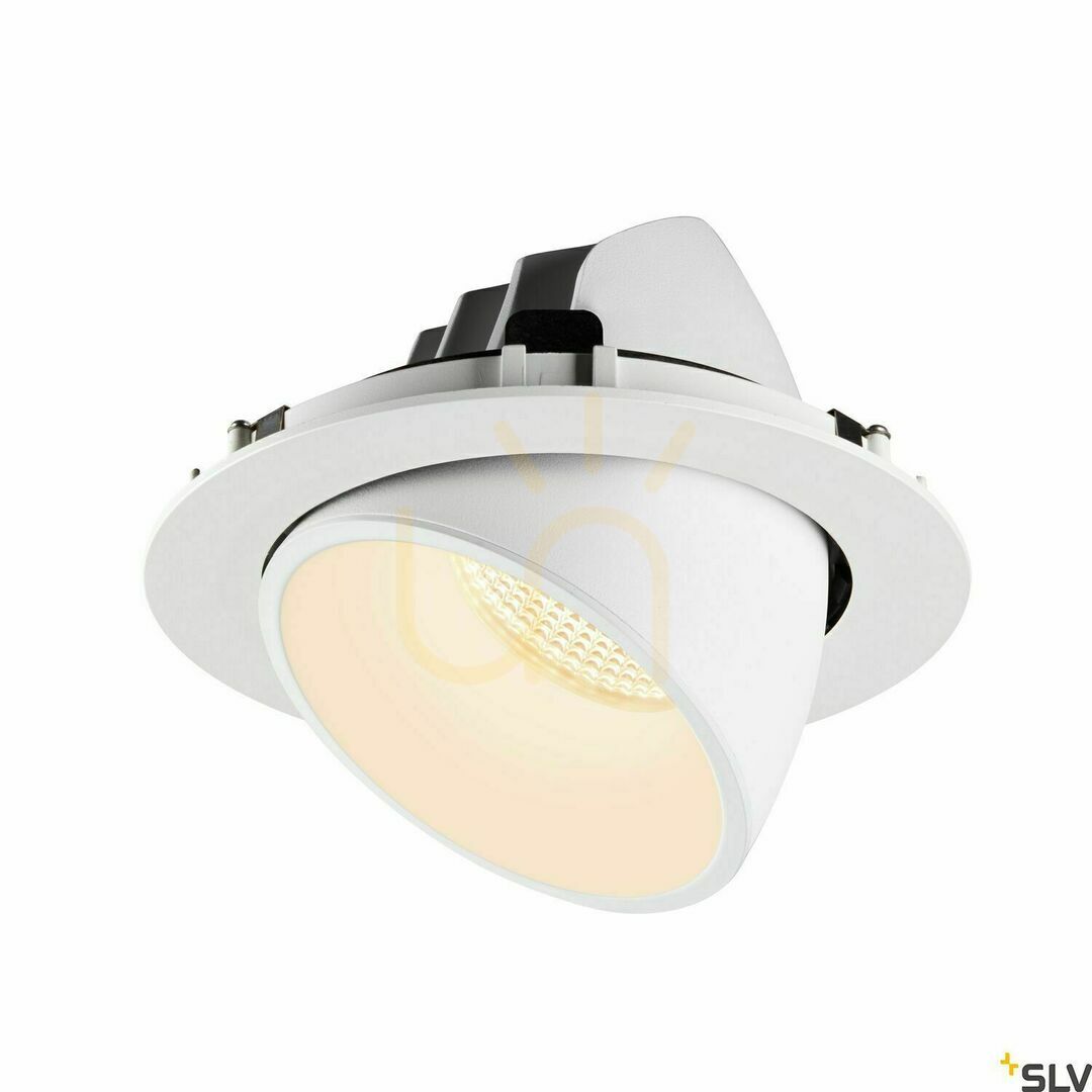 Náhľad Zapustené svietidlo SLV NUMINOS GIMBLE XL biele 37,4 W 2700 K 3500 lm 1006042 Zapustené svietidlo SLV NUMINOS GIMBLE XL biele 37,4 W 2700 K 3500 lm 1006042