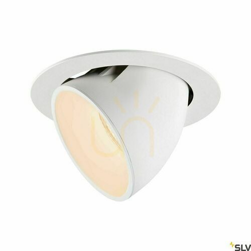 Skontrolujte Zapustené svietidlo SLV NUMINOS GIMBLE XL biele 37,4 W 2700 K 3500 lm 1006042