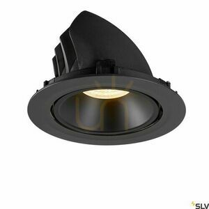 Zapustené svietidlo SLV NUMINOS GIMBLE XL čierne 37,4 W 2700 K 3300 lm 1006035 small 1