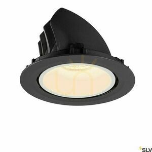 Zapustené svietidlo SLV NUMINOS GIMBLE XL čierne 37,4 W 2700 K 1006033 small 1