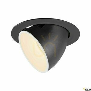Zapustené svietidlo SLV NUMINOS GIMBLE XL čierne 37,4 W 2700 K 1006033 small 0
