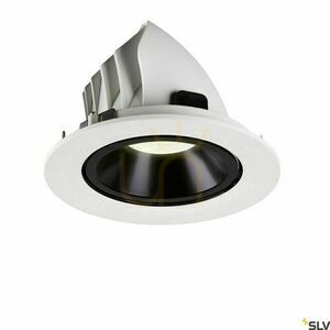 Zapustené svietidlo SLV NUMINOS GIMBLE L bielo-čierne 25,4 W 4000 K 1006026 small 1