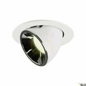 Zapustené svietidlo SLV NUMINOS GIMBLE L biela/chróm 25,4 W 4000 K 1006022 small 0