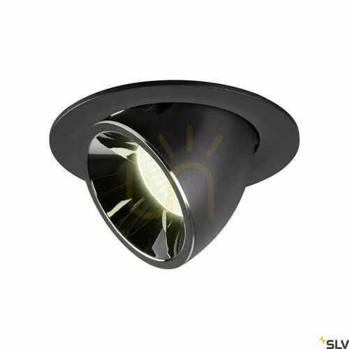Skontrolujte Zapustené svietidlo SLV NUMINOS GIMBLE L čierne 25,4 W 4000 K 1006019