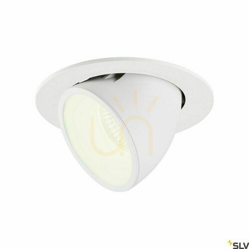 Skontrolujte Zapustené svietidlo SLV NUMINOS GIMBLE L biele 25,4 W 4000 K 2450 lm 1006021