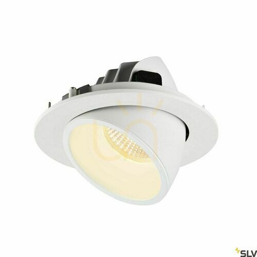 Skontrolujte Zapustené svietidlo SLV NUMINOS GIMBLE L biele 25,4 W 3000 K 1006009