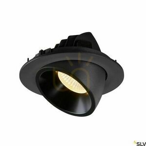Zapustené svietidlo SLV NUMINOS GIMBLE L čierne 25,4 W 3000 K 1005999 small 2