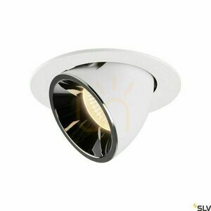 Zapustené svietidlo SLV NUMINOS GIMBLE L biela/chróm 25,4 W 2700 K 1005986 small 0