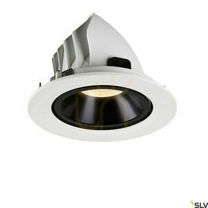 Zapustené svietidlo SLV NUMINOS GIMBLE L bielo-čierne 25,4 W 2700 K 1005984 small 1