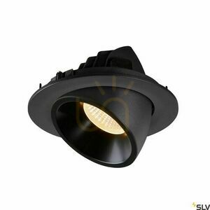 Zapustené svietidlo SLV NUMINOS GIMBLE L čierne 25,4 W 2700 K 1005981 small 2