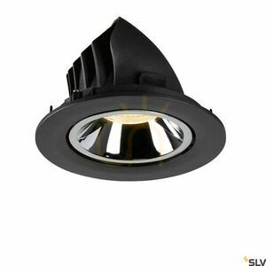Zapustené svietidlo SLV NUMINOS GIMBLE L čierne/chróm 25,4 W 2700 K 1005977 small 1