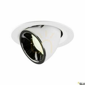 Zapustené svietidlo SLV NUMINOS GIMBLE M biela/chróm 17,5 W 4000 K 1005971 small 0
