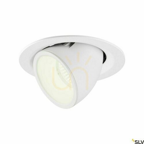Skontrolujte Zapustené svietidlo SLV NUMINOS GIMBLE M biele 17,5 W 4000 K 1005967