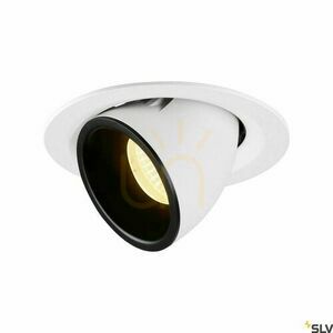 Zapustené svietidlo SLV NUMINOS GIMBLE M biela/čierna 17,5 W 3000 K 1005948 small 0