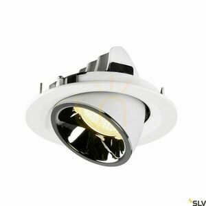 Zapustené svietidlo SLV NUMINOS GIMBLE M biela/chróm 17,5 W 3000 K 1005950 small 2
