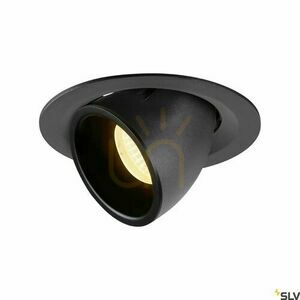 Zapustené svietidlo SLV NUMINOS GIMBLE M čierne 17,5 W 3000 K 1005942 small 0