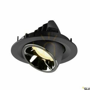 Zapustené svietidlo SLV NUMINOS GIMBLE M čierne 17,5 W 3000 K 1005944 small 2