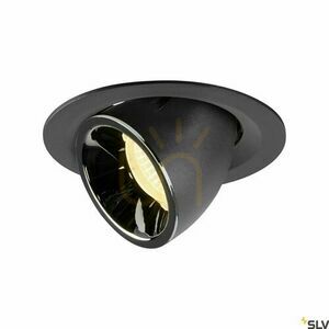 Zapustené svietidlo SLV NUMINOS GIMBLE M čierne 17,5 W 3000 K 1005944 small 0