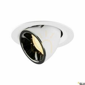 Zapustené svietidlo SLV NUMINOS GIMBLE M biela/chróm 17,5 W 2700 K 1005935 small 0