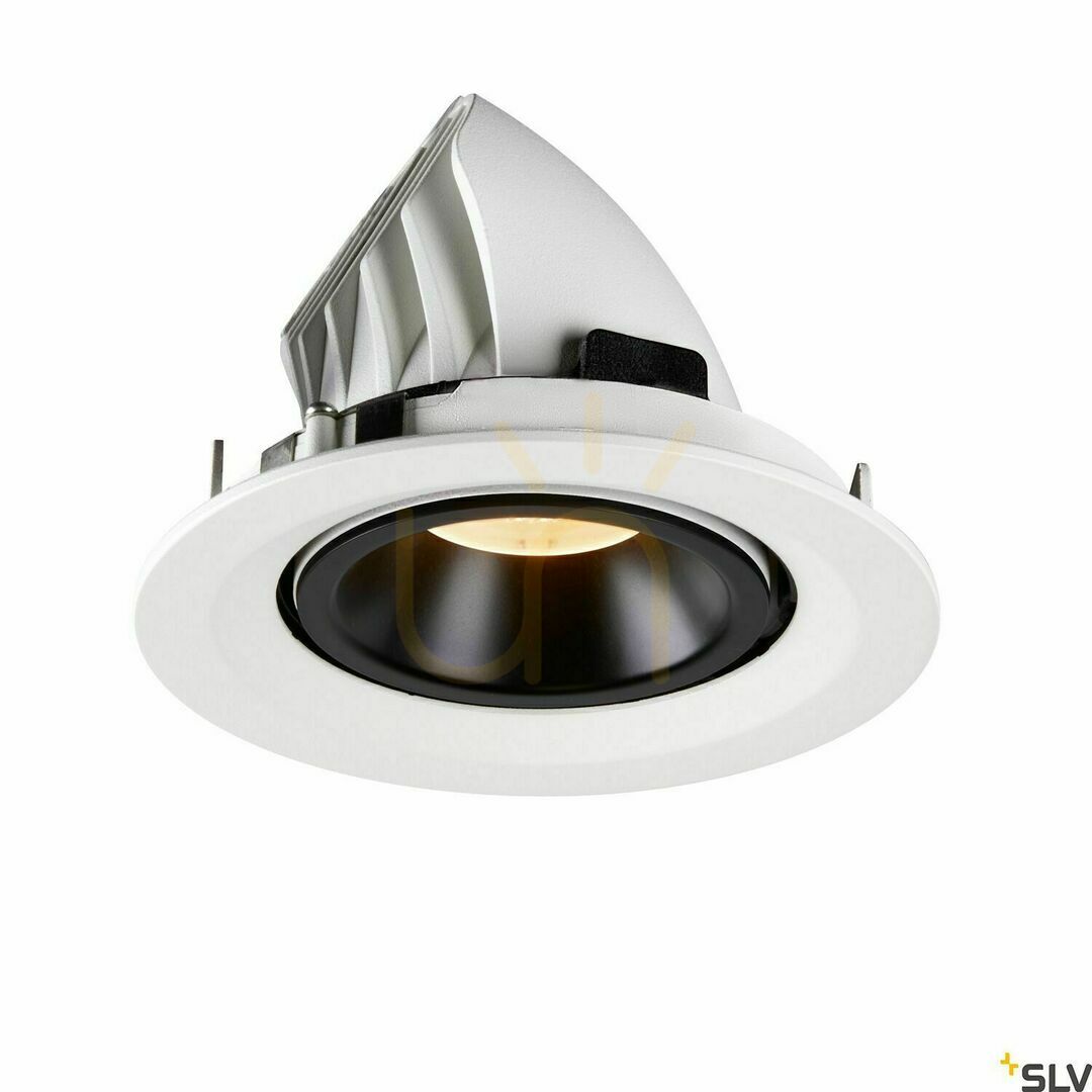vyhliadka Zapustené svietidlo SLV NUMINOS GIMBLE M biela/čierna 17,5 W 2700 K 1005936 Zapustené svietidlo SLV NUMINOS GIMBLE M biela/čierna 17,5 W 2700 K 1005936