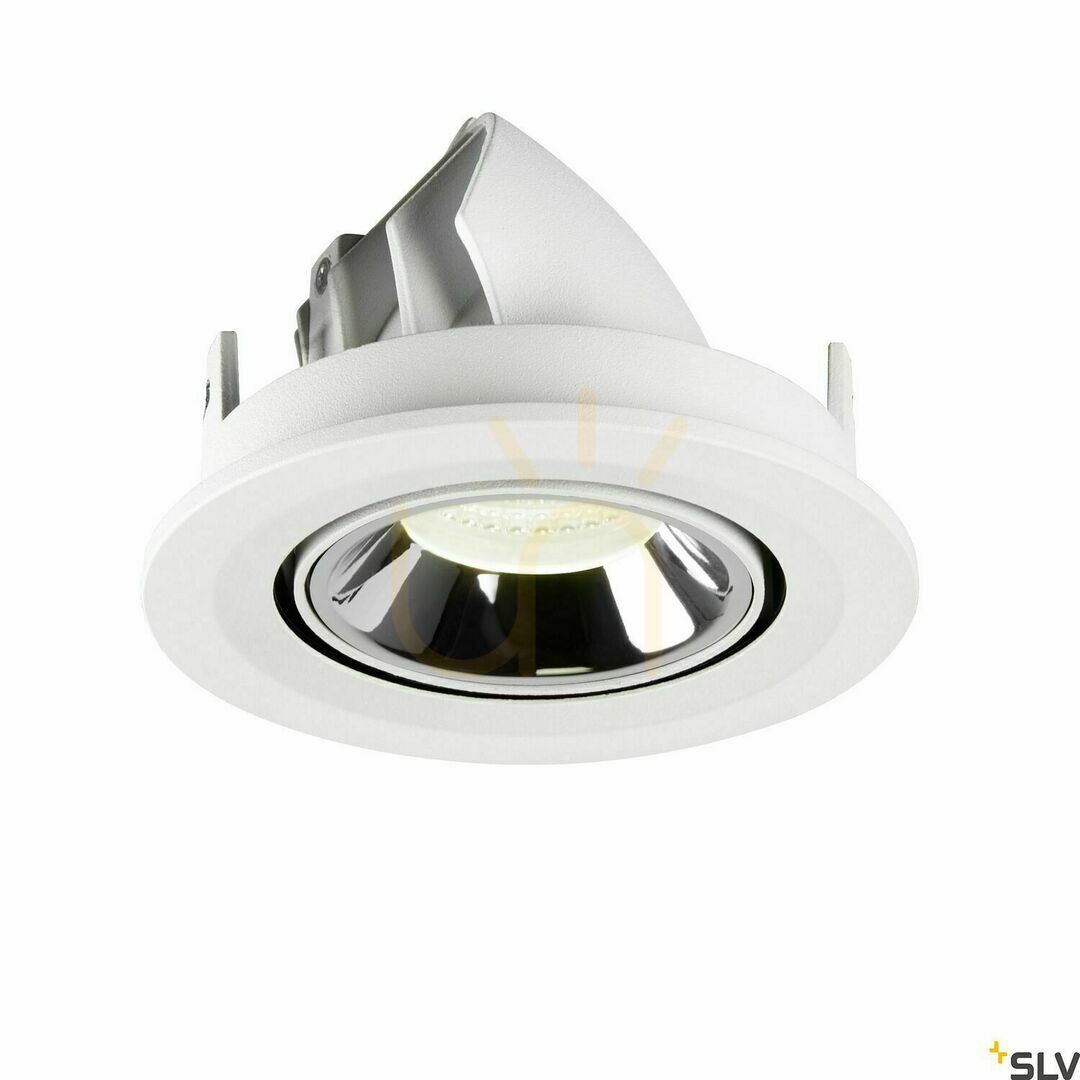 vyhliadka Zapustené svietidlo SLV NUMINOS GIMBLE S biela/chróm 8,6 W 4000 K 1005917 Zapustené svietidlo SLV NUMINOS GIMBLE S biela/chróm 8,6 W 4000 K 1005917