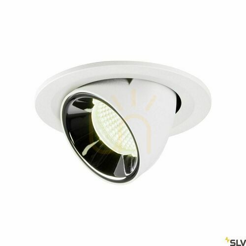 Skontrolujte Zapustené svietidlo SLV NUMINOS GIMBLE S biela/chróm 8,6 W 4000 K 1005917