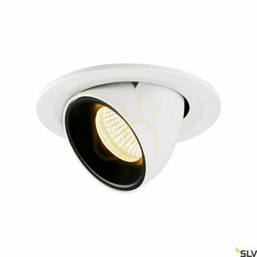 Skontrolujte Zapustené svietidlo SLV NUMINOS GIMBLE S bielo-čierne 8,6 W 3000 K 1005900