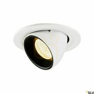 Zapustené svietidlo SLV NUMINOS GIMBLE S biela/čierna 8,6 W 3000 K 1005897 small 0
