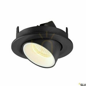 Zapustené svietidlo SLV NUMINOS GIMBLE S čierno-biele 8,6 W 3000 K 1005889 small 2