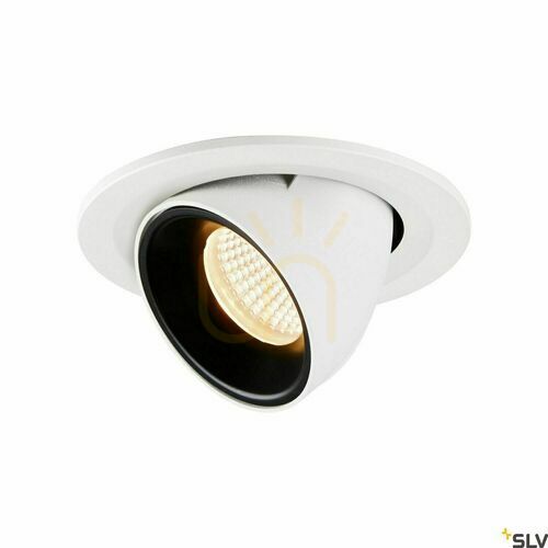Skontrolujte Zapustené svietidlo SLV NUMINOS GIMBLE S biela/čierna 8,6 W 2700 K 1005882