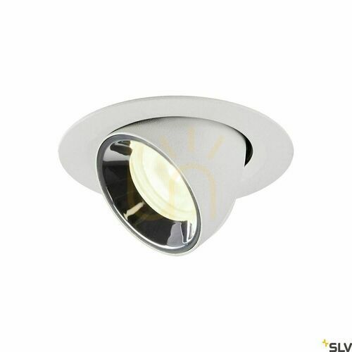 Skontrolujte Zapustené svietidlo SLV NUMINOS GIMBLE XS biela/chróm 7W 4000K 1005860
