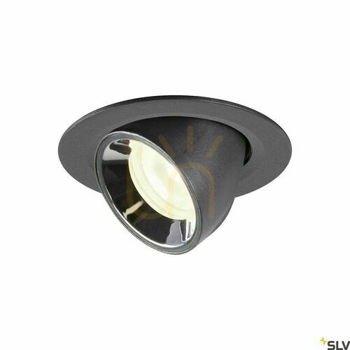 Skontrolujte Zapustené svietidlo SLV NUMINOS GIMBLE XS 7 W 4000 K čierne chrómové 1005854