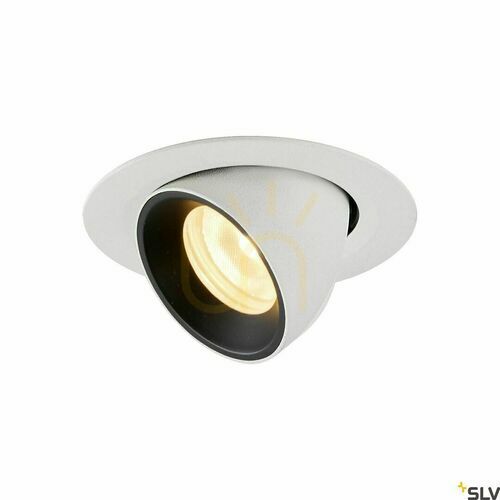 Skontrolujte Zapustené svietidlo SLV NUMINOS GIMBLE XS bielo-čierne 7 W 3000 K 1005843