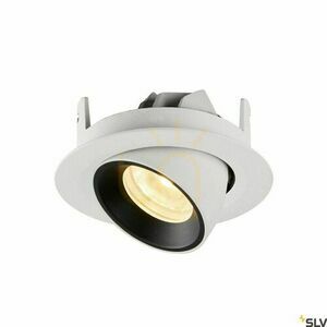 Zapustené svietidlo SLV NUMINOS GIMBLE XS bielo-čierne 7 W 3000 K 1005840 small 2