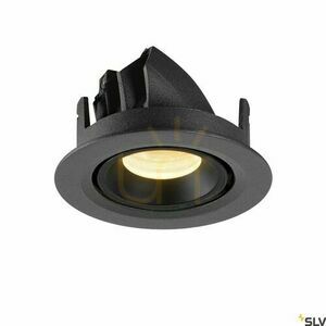 Zapustené svietidlo SLV NUMINOS GIMBLE XS čierne 7W 3000K 1005837 small 1