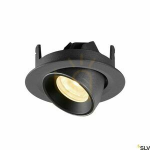 Zapustené svietidlo SLV NUMINOS GIMBLE XS čierne 7W 3000K 1005837 small 2