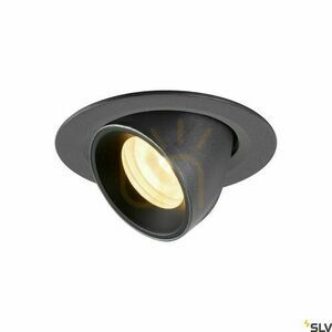 Zapustené svietidlo SLV NUMINOS GIMBLE XS čierne 7W 3000K 1005837 small 0
