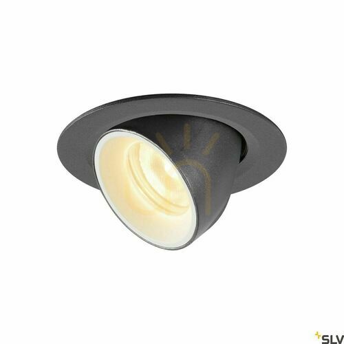 Skontrolujte Zapustené svietidlo SLV NUMINOS GIMBLE XS 7 W 3000 K čierno-biele 1005838