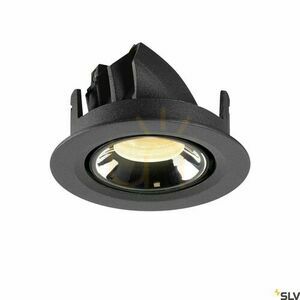Zapustené svietidlo SLV NUMINOS GIMBLE XS čierna/chróm 7W 3000K 1005833 small 1