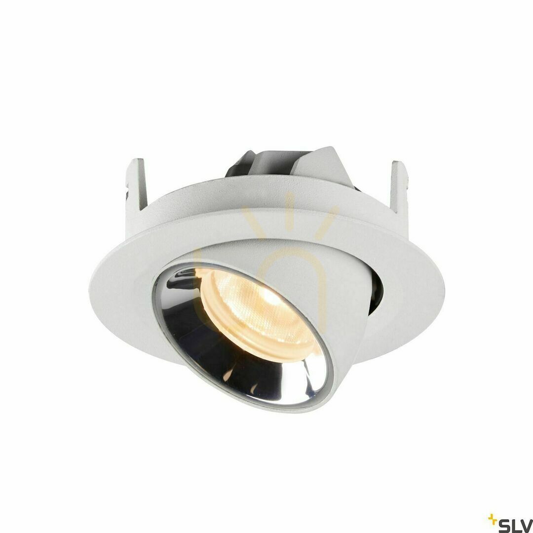 Náhľad Zapustené svietidlo SLV NUMINOS GIMBLE XS bielo-chrómové 7W 2700K 1005830 Zapustené svietidlo SLV NUMINOS GIMBLE XS bielo-chrómové 7W 2700K 1005830