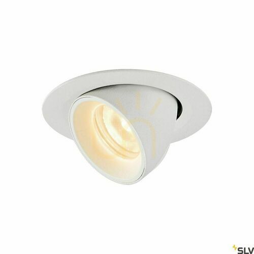 Skontrolujte Zapustené svietidlo SLV NUMINOS GIMBLE XS biele 7W 2700K 1005826