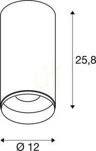 Stropné svietidlo SLV NUMINOS XL DALI čierne 36 W 2700 K 1005761 3 Stropné svietidlo SLV NUMINOS XL DALI čierne 36 W 2700 K 1005761 small 3