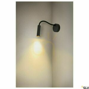 Nástenné svietidlo SLV KARPO GOOSE čierne LED 5,8 W 3000 K 1006162 small 4