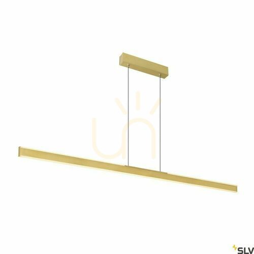 Skontrolujte Prívesné svietidlo SLV ONE LINEAR 140 mosadz 35W 1006190