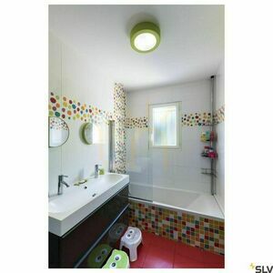 Stropné svietidlo SLV PLASTRA 105 148001 biele sádrové sklo 25 W 31 cm small 5