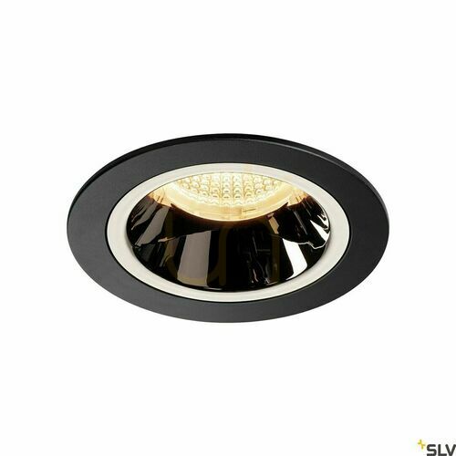 Skontrolujte Zapustené svietidlo SLV NUMINOS DL M čierne/chrómové 17,55 W 2700 K 1003846