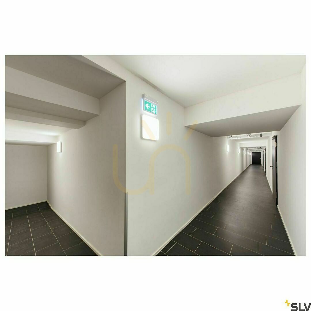 Šou Povrchové svietidlo SLV SIMA biele 24W 2200lm 3000K IP44 30x30 cm 1005088 Povrchové svietidlo SLV SIMA biele 24W 2200lm 3000K IP44 30x30 cm 1005088