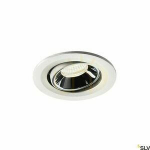 Zapustené svietidlo SLV NUMINOS MOVE S biela/chróm 8,6 W 4000 K 1005372 0 Zapustené svietidlo SLV NUMINOS MOVE S biela/chróm 8,6 W 4000 K 1005372 small 0