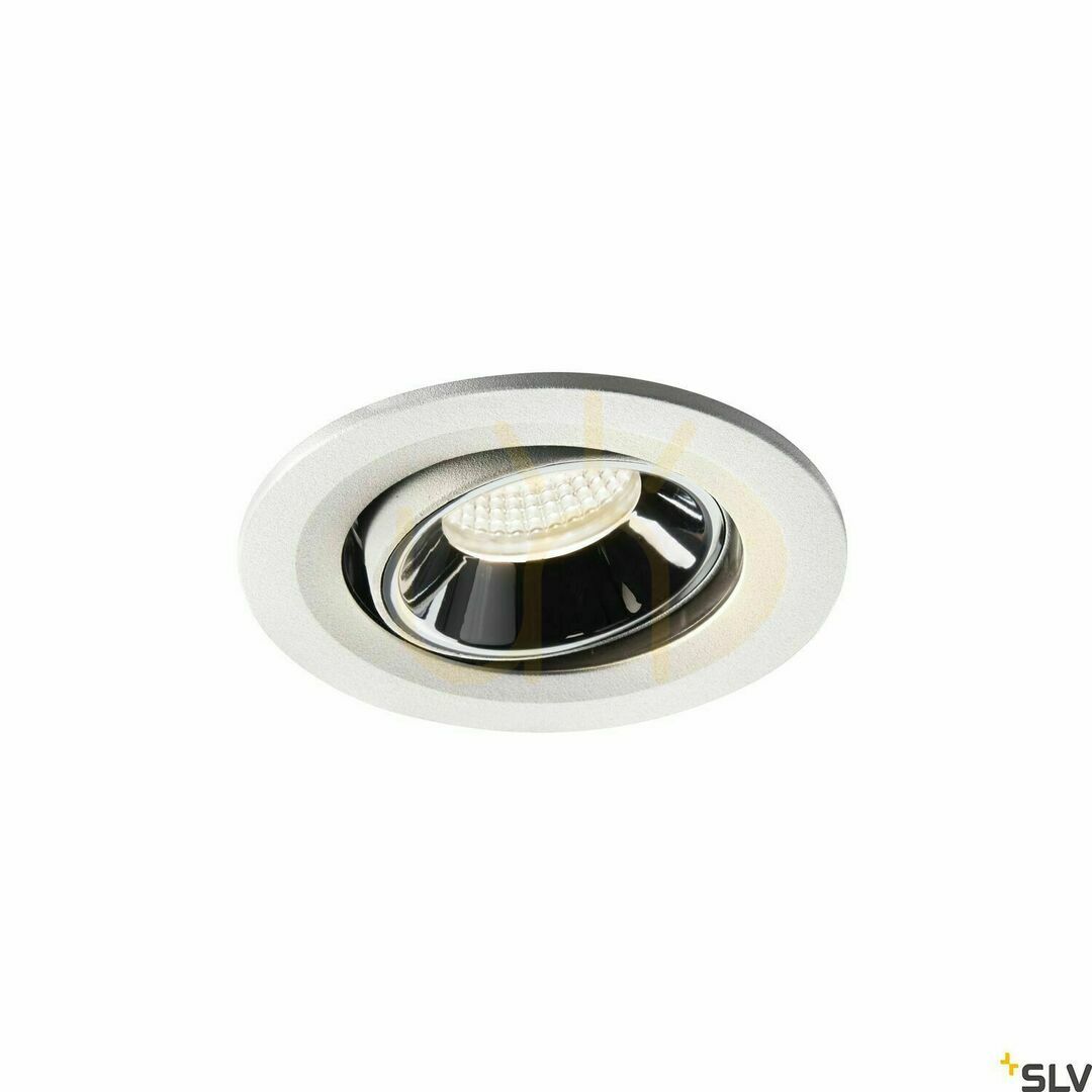 Skontrolujte Zapustené svietidlo SLV NUMINOS Move S biela/chróm 8,6 W 4000 K 1005366 Zapustené svietidlo SLV NUMINOS Move S biela/chróm 8,6 W 4000 K 1005366