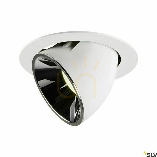 Skontrolujte Zapustené svietidlo SLV NUMINOS GIMBLE XL biela/chróm 37,4 W 4000 K 1006082